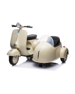 Moto Elettrica Per Bambini Vespa Sidecar Big 12V