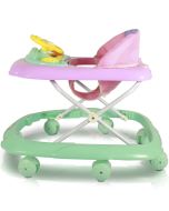 Girello Bambini Wizy Easy per Primi Passi Salvaspazio e Volante Interattivo