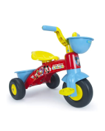 Triciclo a Pedali Primi Passi Disney MICKEY MOUSE con Cestino e Portagiochi