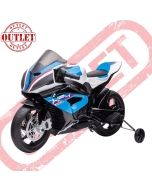 Moto Elettrica per Bambini BMW HP4 Sport Race 12V-Blu - Seconda Scelta 