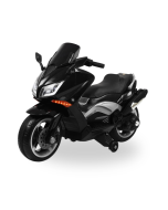 Moto Elettrica Per Bambini Magnum 12V Sedile in Pelle