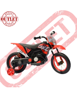 Moto électrique pour enfants, motocross avec roues en caoutchouc, 6 V - Rouge - Second Choice