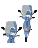 Parabrezza Paravento Anteriore per Bici Scooter Elettrico Z-Tech ZT-09 - Vitale NJT-007 - SKY