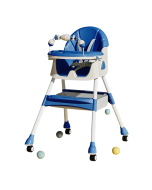 Seggiolone Pappa Wizy Pro 3 in 1 da 0 - 36 Mesi Evolutivo con Chiusura Salvaspazio