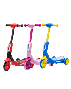 Monopattino Elettrico per Bambini Deluxe 3 Ruote + Casco e Kit Protezioni