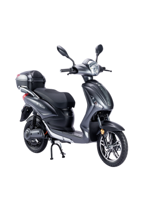 Bici Elettrica Scooter Z-TECH ZT-09-TAL  12 Ah 250W 48V Batteria Litio-Nero Opaco Matt
