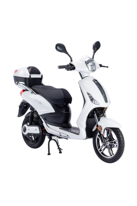 Bici Elettrica Scooter Z-TECH ZT-09-TAL 12 Ah 250W 48V Batteria Litio-Bianco