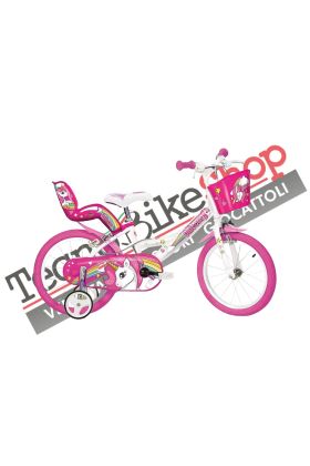 Bicicletta Bambina Dino Bikes Unicorn 16"