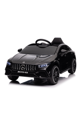 Mercedes CLA 45 AMG 12V Voiture électrique pour enfants-Noir