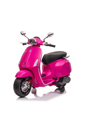 Moto Scooter Eelettrico per Bambini Piaggio Vespa Sprint 12V-Rosa