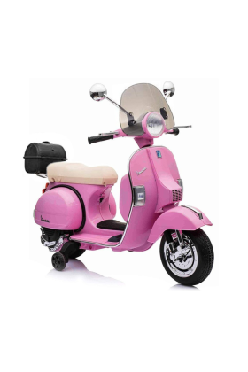 Trottinette électrique Piaggio Vespa PX150 pour enfants 12 V-Rose