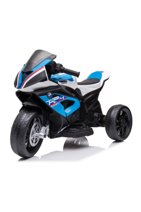 Moto électrique BMW HP4 Race 12V pour enfants - 3 roues- Bleu