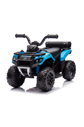 Quad Elettrico Per Bambini Mini Quad Safari 6V-Blu