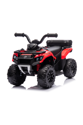 Quad Elettrico Per Bambini Mini Quad Safari 6V-Rosso