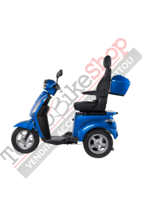 Z-TECH ZT-15-C Trilux Plus – Scooter Elettrico 3 Ruote per Anziani e Disabili-Blu