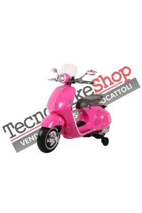 Moto Elettrica per Bambini Piaggio Vespa 946 12V con Parabrezza