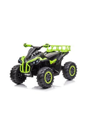 Quad électrique pour enfants ATV 1.0 12V avec radiocommande-Vert