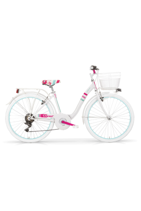 Bici Bambina MBM Fleur 26" 6 Velocità