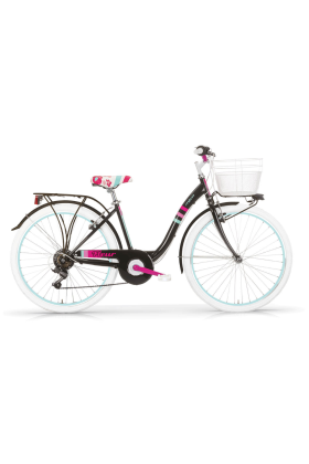 Bici Bambina MBM Fleur 26" 6 Velocità