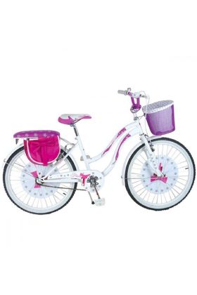 Bici Bicicletta Bambina Fiocco - 20" - Movimento a Sfera