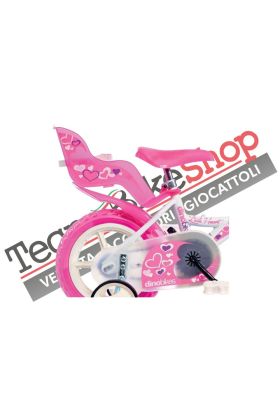 Bicicletta Bambina Dino Bikes Little Heart 12"