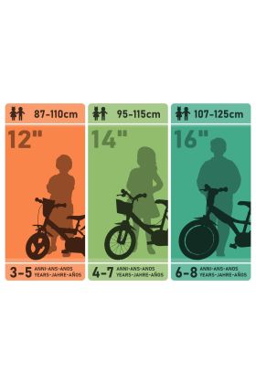 Vélo fille Magikbike Antonella 14"