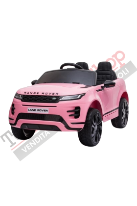 Auto Elettrica Macchina per Bambini LAND ROVER EVOQUE 12V con Monitor 4" Lettore Mp4 