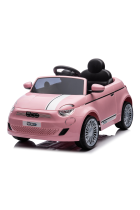 Fiat 500e 12V Voiture électrique pour enfants-Rose
