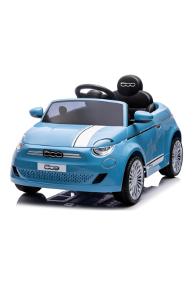 Fiat 500e 12V Voiture électrique pour enfants- Bleue
