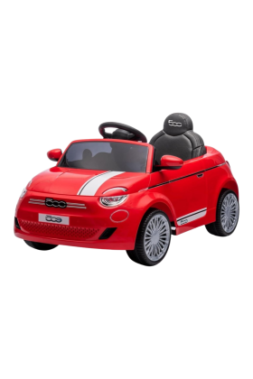 Fiat 500e 12V Voiture électrique pour enfants-Rouge
