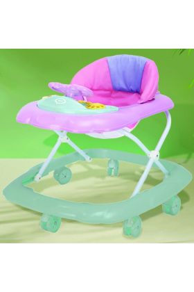 Girello Bambini Wizy Easy per Primi Passi Salvaspazio e Volante Interattivo