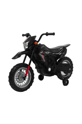 Moto Honda CRF 250 12V per Bambini con Licenza Ufficiale-Nero