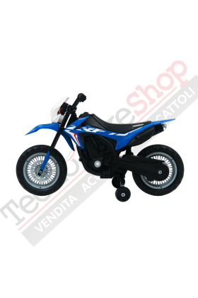 Moto Honda CRF 250 12V per Bambini con Licenza Ufficiale-Blu