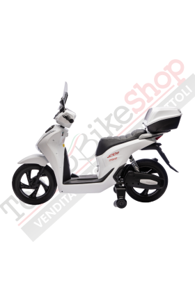 Moto électrique Honda SH125i 12V pour enfants-Blanc