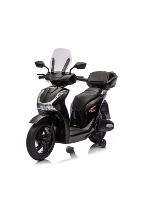 Moto électrique Honda SH125i 12V pour enfants-Noir