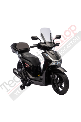 Moto électrique Honda SH125i 12V pour enfants-Noir