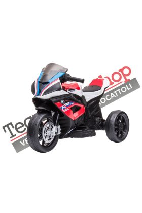 Moto électrique BMW HP4 Race 12V pour enfants - 3 roues
