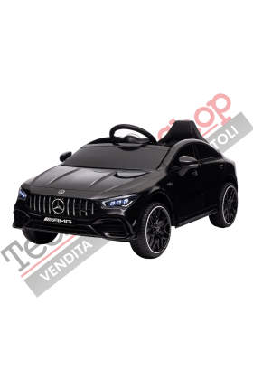Mercedes CLA 45 AMG 12V Voiture électrique pour enfants-Noir