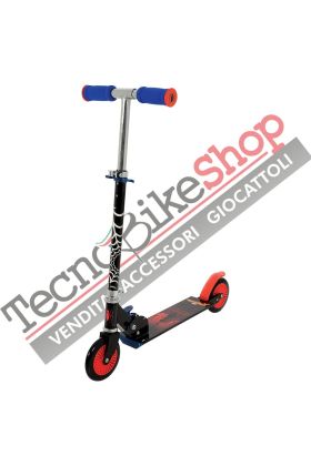 Monopattino Pieghevole per Bambini in Alluminio 2 Ruote Marvel Spiderman