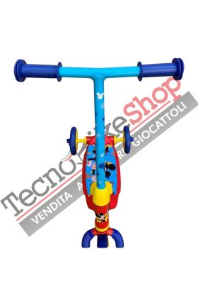 Monopattino per Bambini in Acciaio 3 Ruote Mickey Mouse