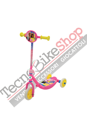 Monopattino per Bambini Disney Barbie 3 ruote