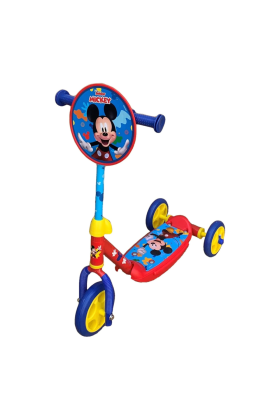 Monopattino per Bambini in Acciaio 3 Ruote Mickey Mouse