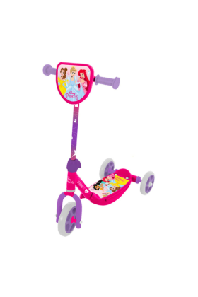 Monopattino per Bambini in Acciaio 3 Ruote PRINCESSES