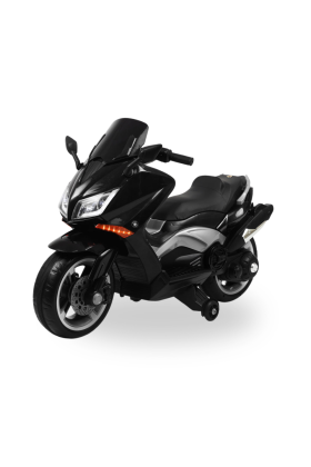 Moto Elettrica Per Bambini Magnum 12V Sedile in Pelle