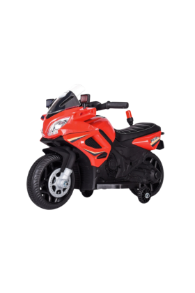 Moto Elettrica per Bambini Tecnobike  Shop MOTO POLICE 6V-Rosso