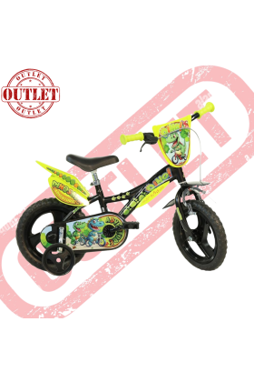 Bicicletta Bambino Dino Bikes New Dinosaur DINO T-REX 12" - Seconda Scelta