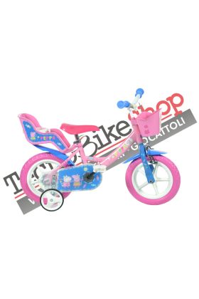 Bicicletta  Bambina Dino Bikes Peppa Pig 12"