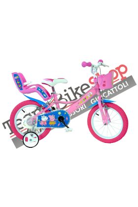 Bicicletta  Bambina Dino Bikes Peppa Pig 14"