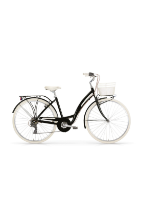 Vélo unisexe MBM Primavera 28" 6 vitesses - Noir