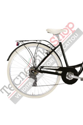 Vélo unisexe MBM Primavera 28" 6 vitesses - Noir